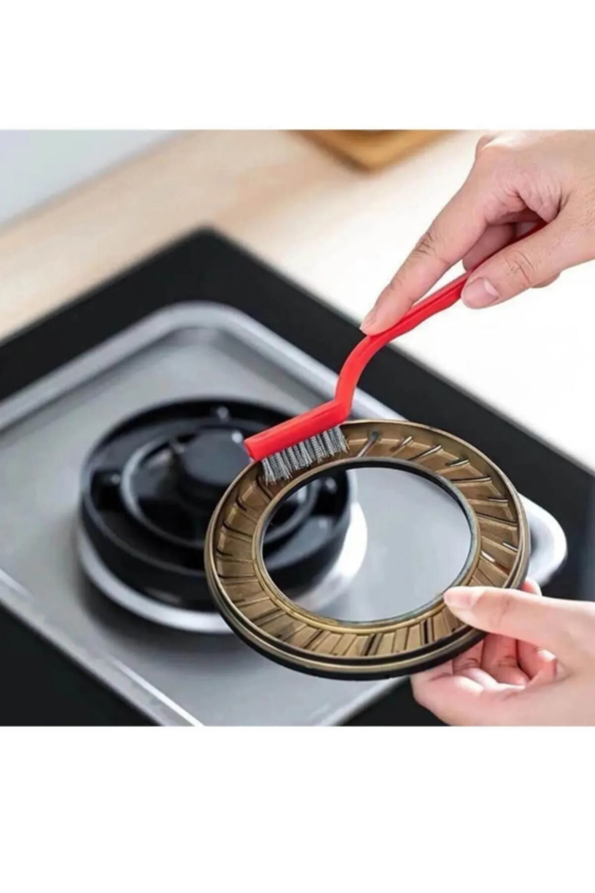 3’lü Tel ve Pas Sökme Fırça Seti – Metal, Naylon ve Pirinç Kıllı 