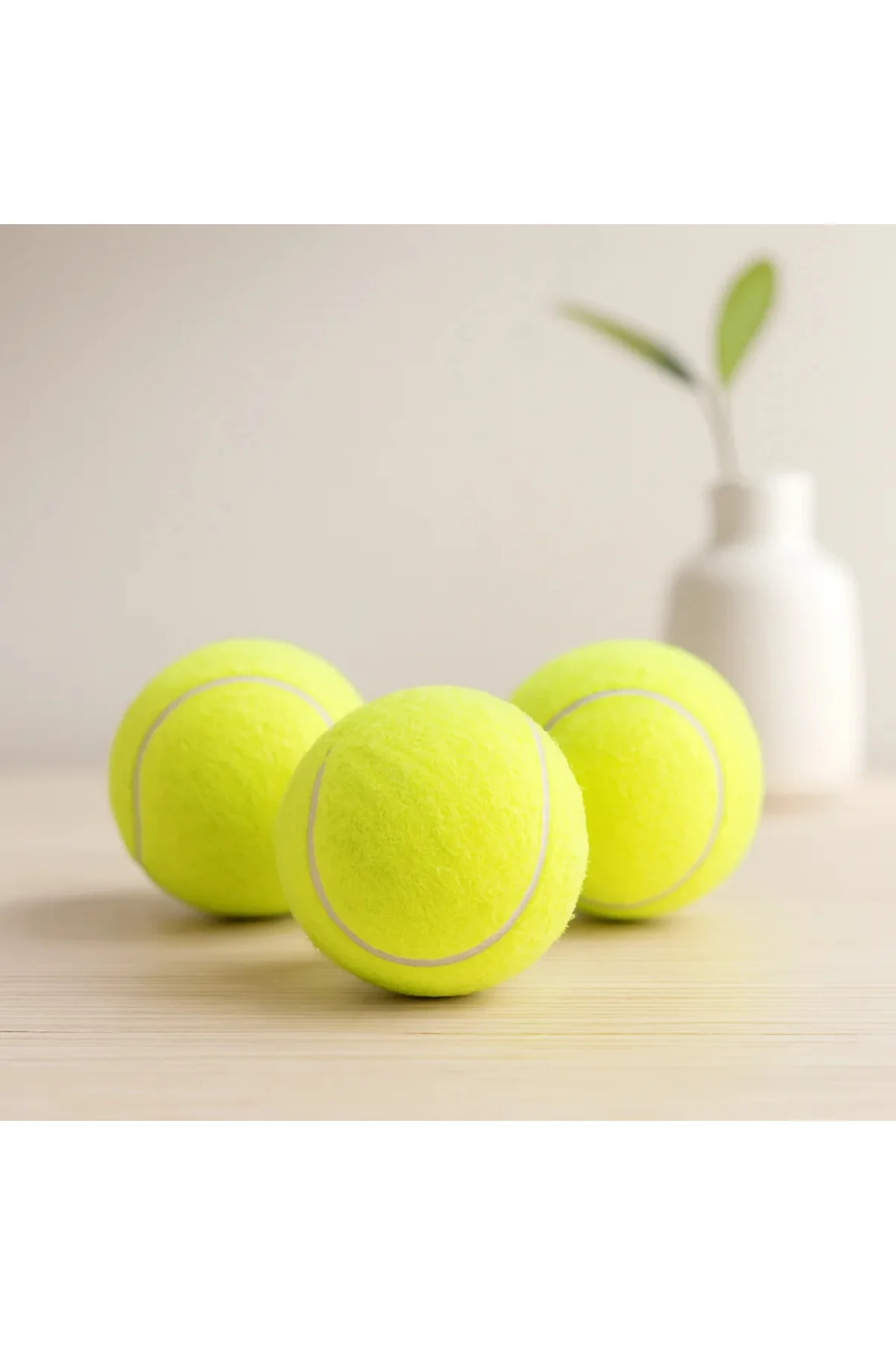 3'lü Tenis Kort Topu - Poşetli Kartela Ambalaj 3'lü Tenis Kort Topu - Poşetli Kartela Ambalaj