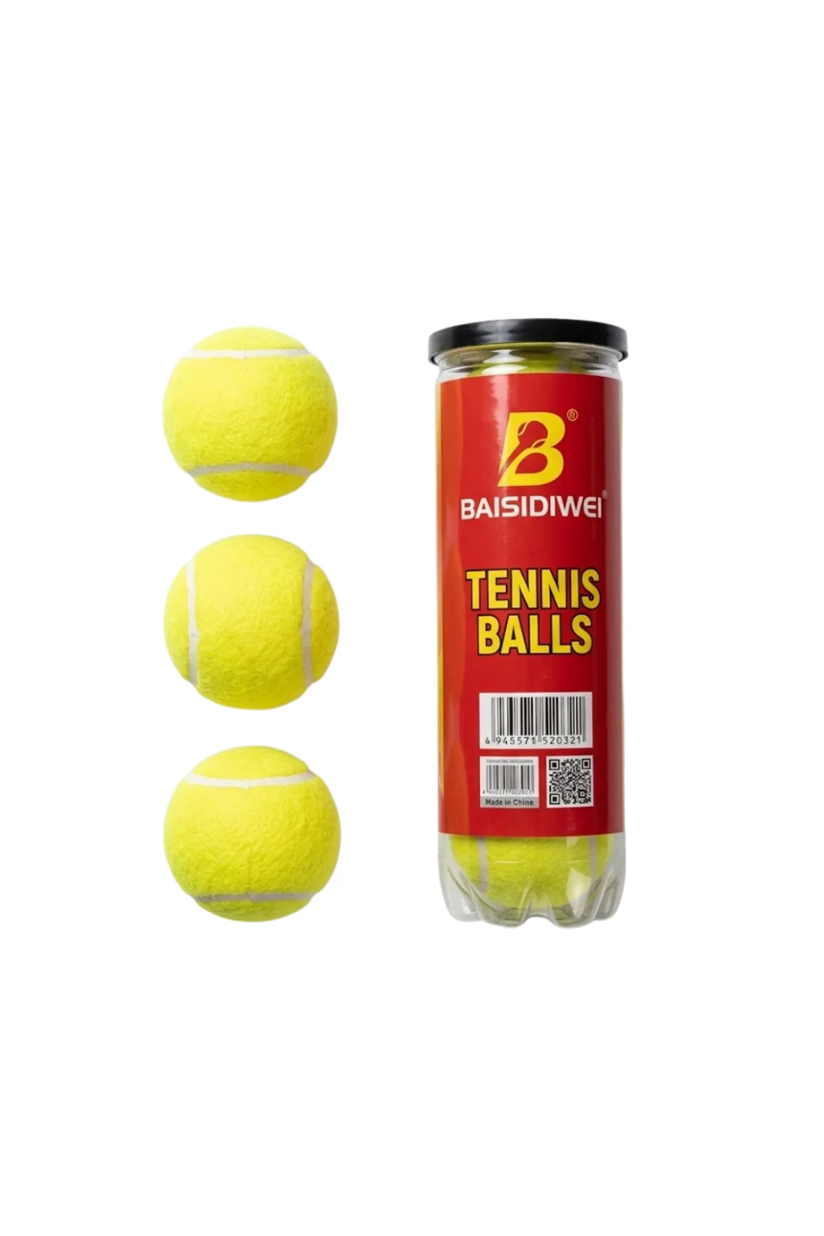 3’lü Tenis Topu Seti Antrenman ve Günlük Kullanım İçin İdeal -
