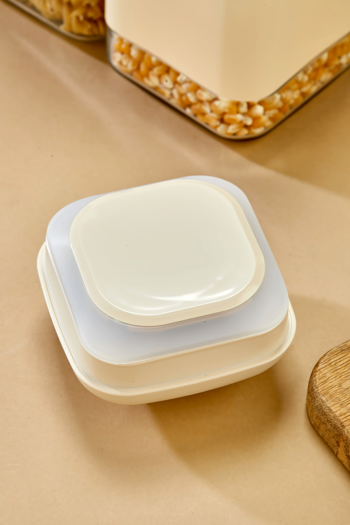 3’lü Tuşlu Vakumlu Kavanoz Seti 1800 ml – 1500 ml – 1300 ml Hava 