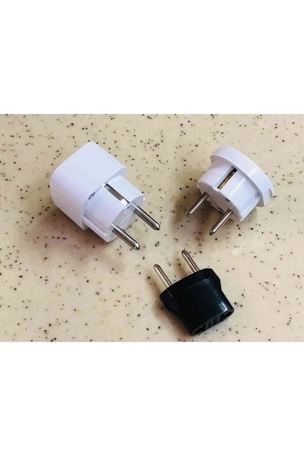 3'lü Universal Elektrik Prizi Çevirici Set Amerikan Ingiliz Avust