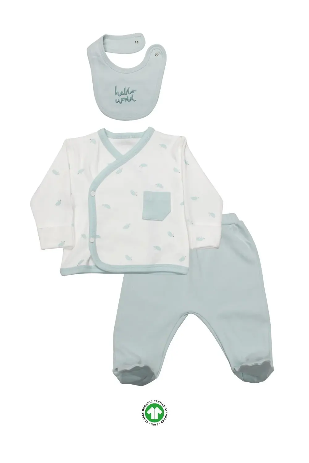 3lü Zıbın Takım Hello World 13105 Mint