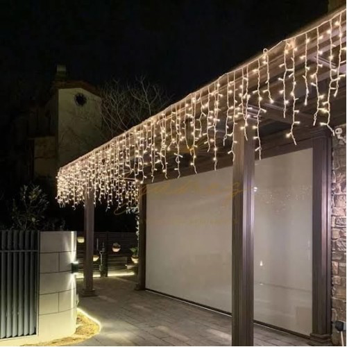 3m 100 Led 20 Saçak 30*50*70cm Çakarlı IP65 Dış Mekan 3m 100 Led 20 Saçak 30*50*70cm Çakarlı IP65 Dış Mekan