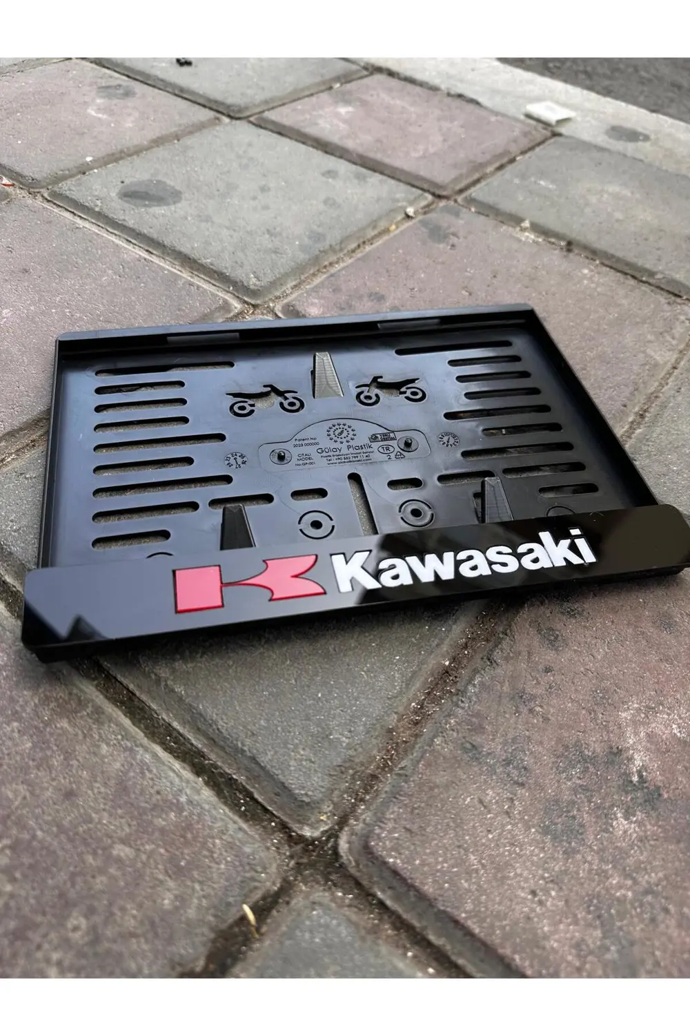3M KAWASAKI MOTOR PLEKSİ PLAKALIK