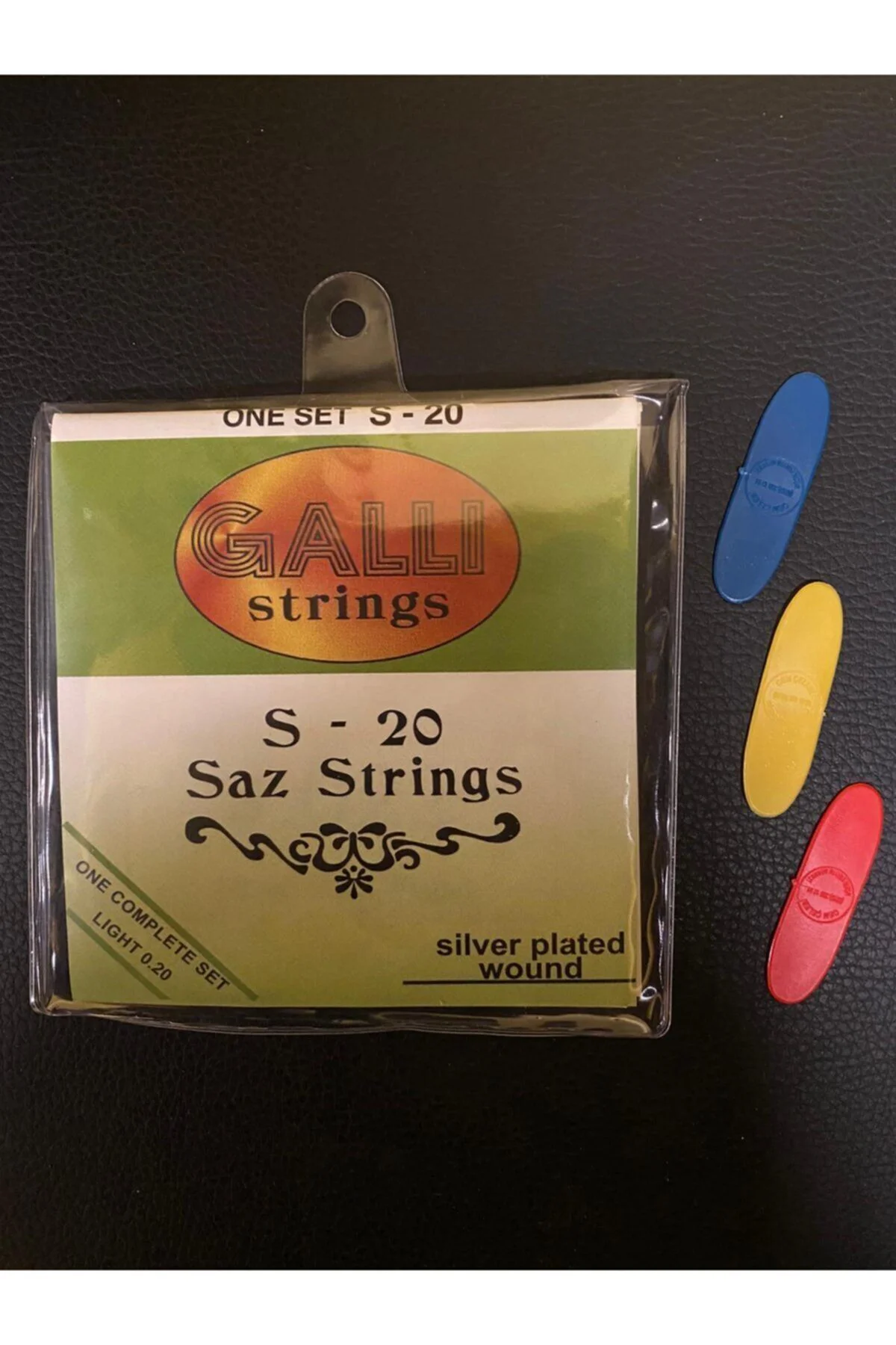 3m Music Uzun Sap Bağlama Teli 0.20 Saz Teli Tezene