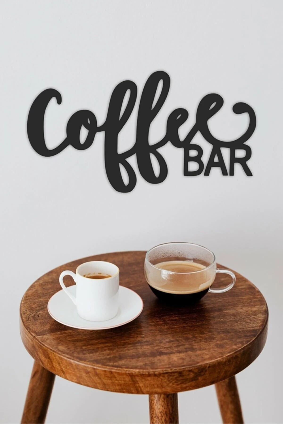 3mm Ahşap Mdf Coffee Bar Yazısı