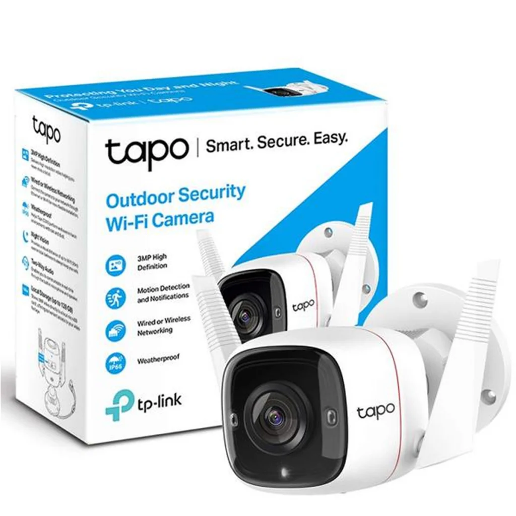 3MP IP66 Gece Görüşlü WiFi Güvenlik Kamerası TC65 - Akıllı Ev Dijital Gözetleme