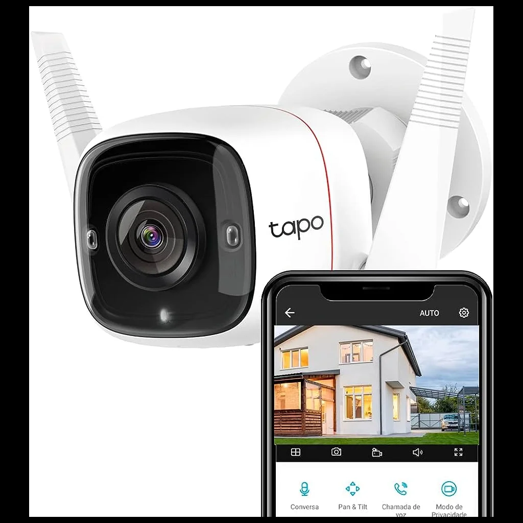 3MP IP66 Gece Görüşlü WiFi Güvenlik Kamerası TC65 - Akıllı Ev Dijital Gözetleme