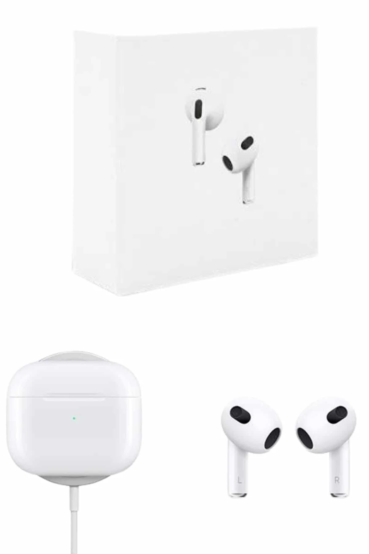 3.Nesil İOS Android Uyumlu Bluetooth 5.0 Beyaz Çağrı Cevaplama Yeni Nesil