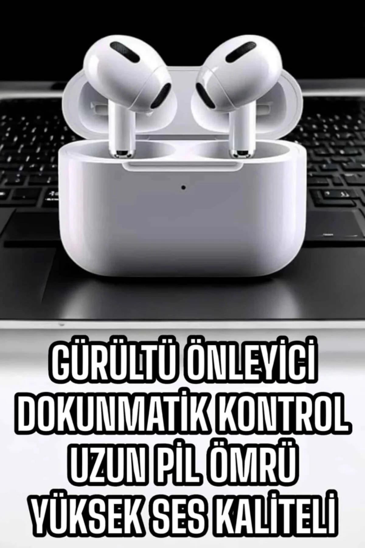 3.nesil Tws Bluetooth Kulaklık Mikrofonlu Anc Özelliği Dokunmatik Kontrol