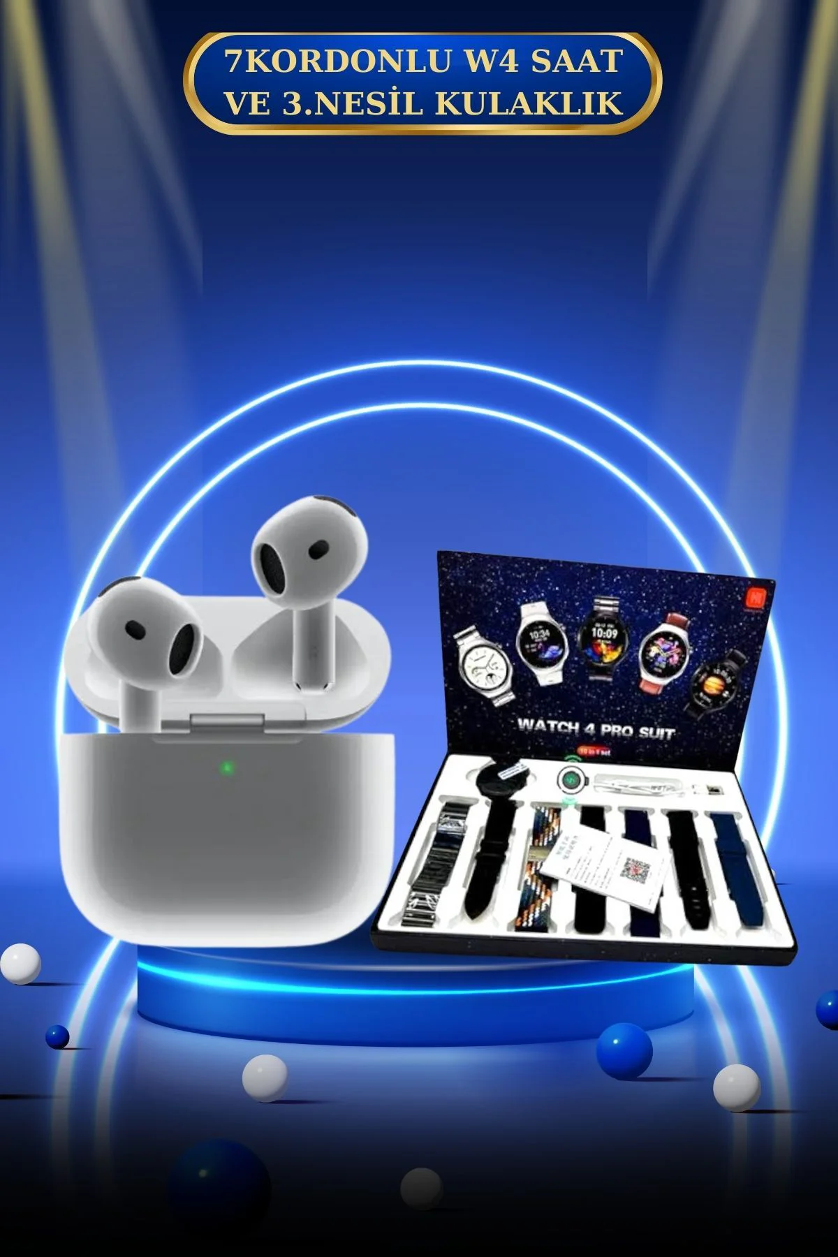 3.Nesil TWS Bluetooth Kulaklık Bluetooth Bağlantılı Akıllı Saat A