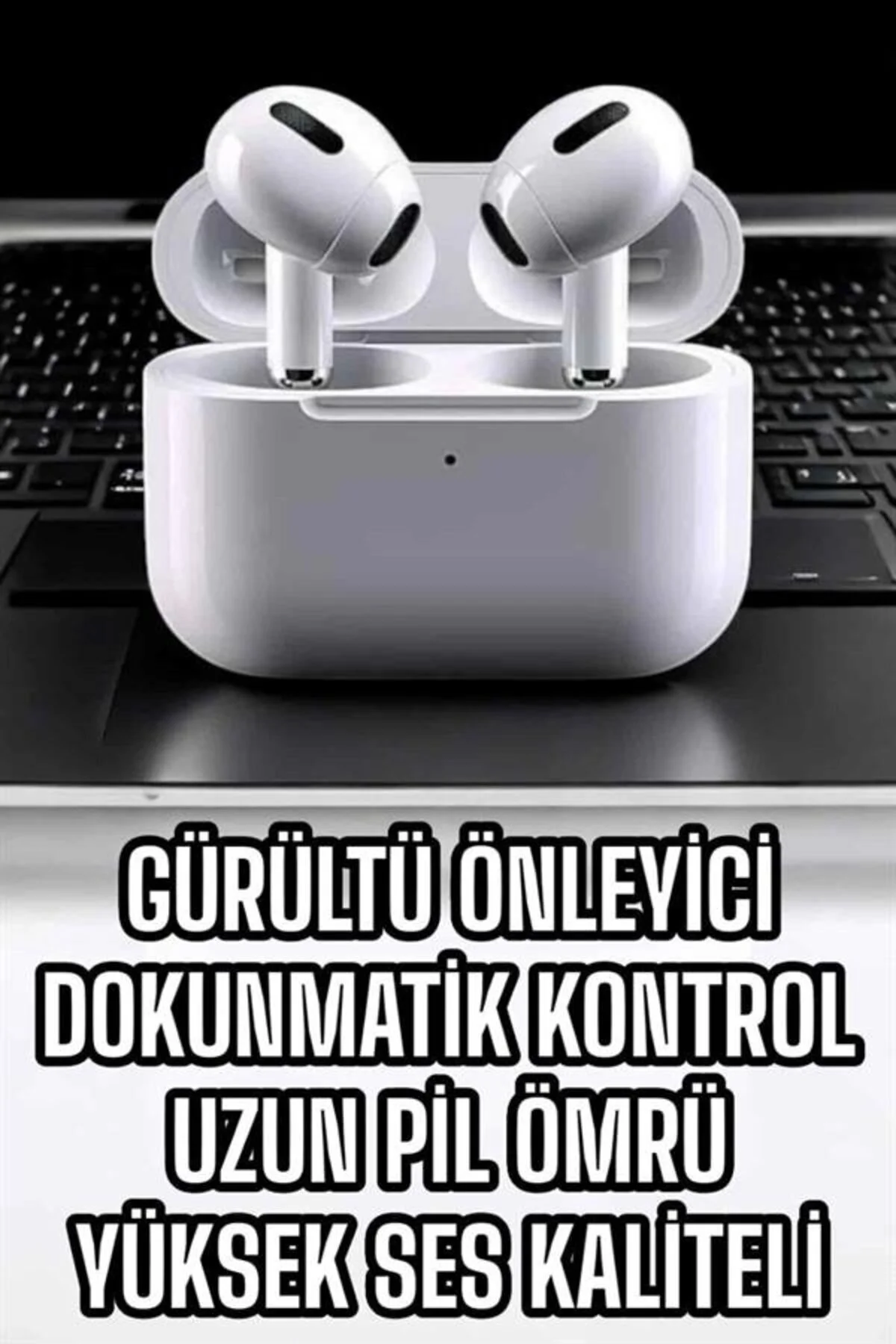 3.nesil Tws Bluetooth Kulaklık Mikrofonlu Anc Özelliği Dokunmatik Kontrol