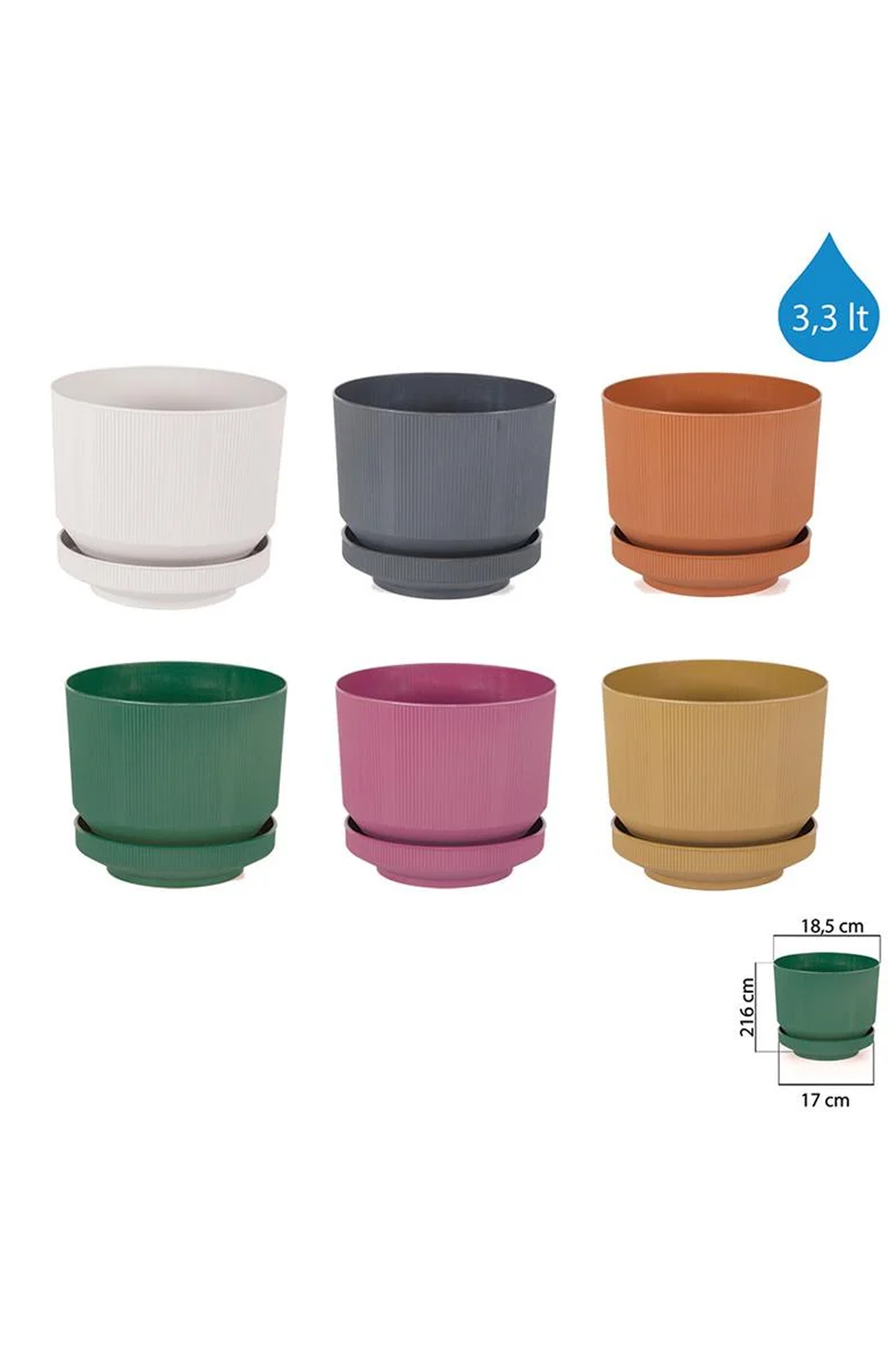 Just Cheap Store 3No Saksi 3.3Lt 1 Adet S282
