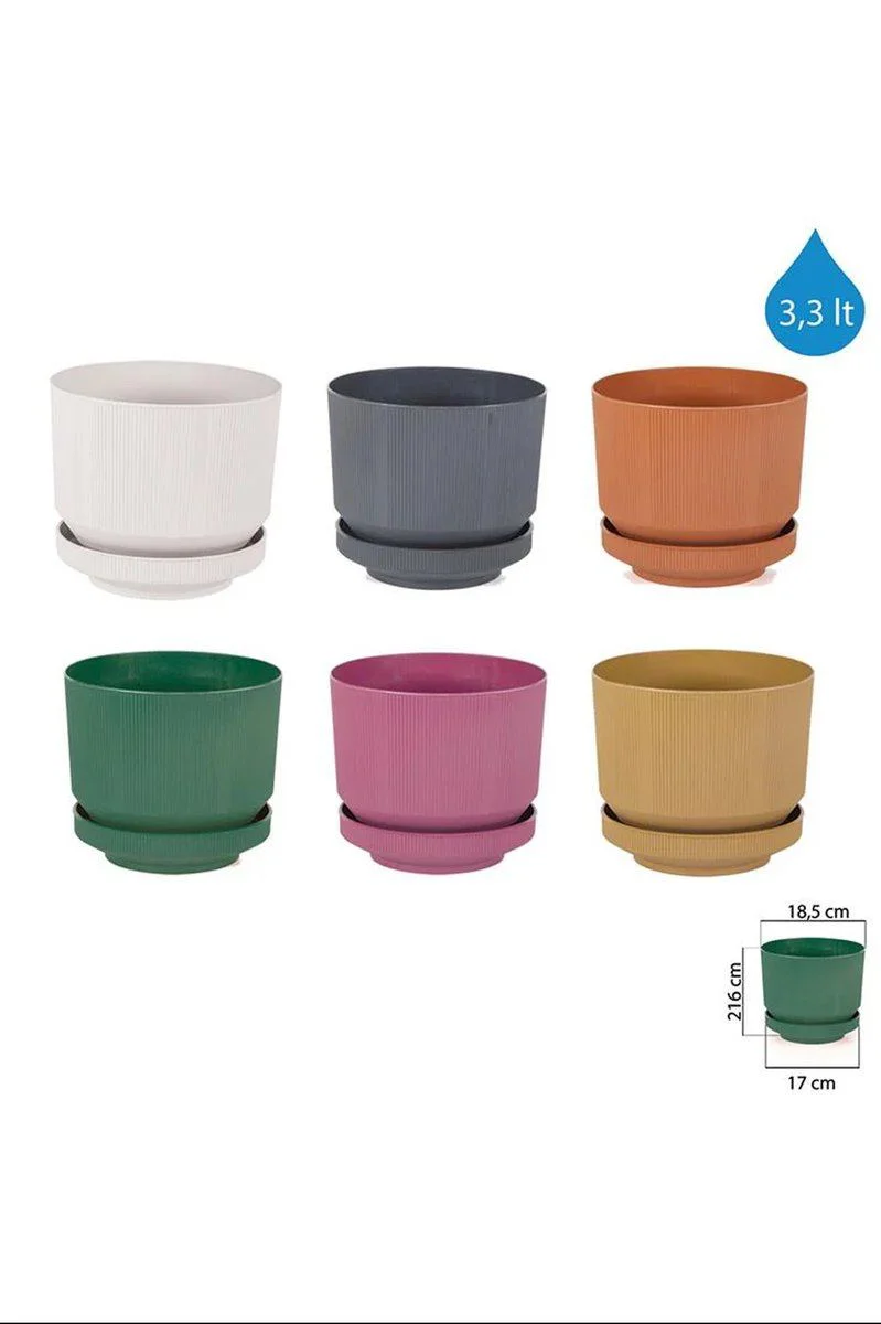 3No Saksı 3.3Lt - Royaleks-S282 İç ve Dış Mekan Bitki Saksısı Fiyatı, Yorumları ve Özellikleri