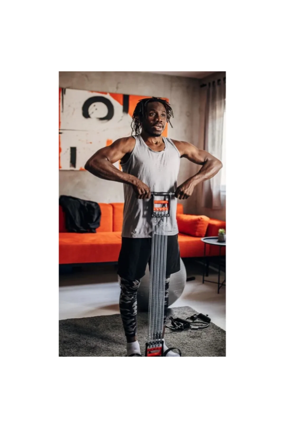 3'ü 1 Arada El Ayak Göğüs Fitness Yayı