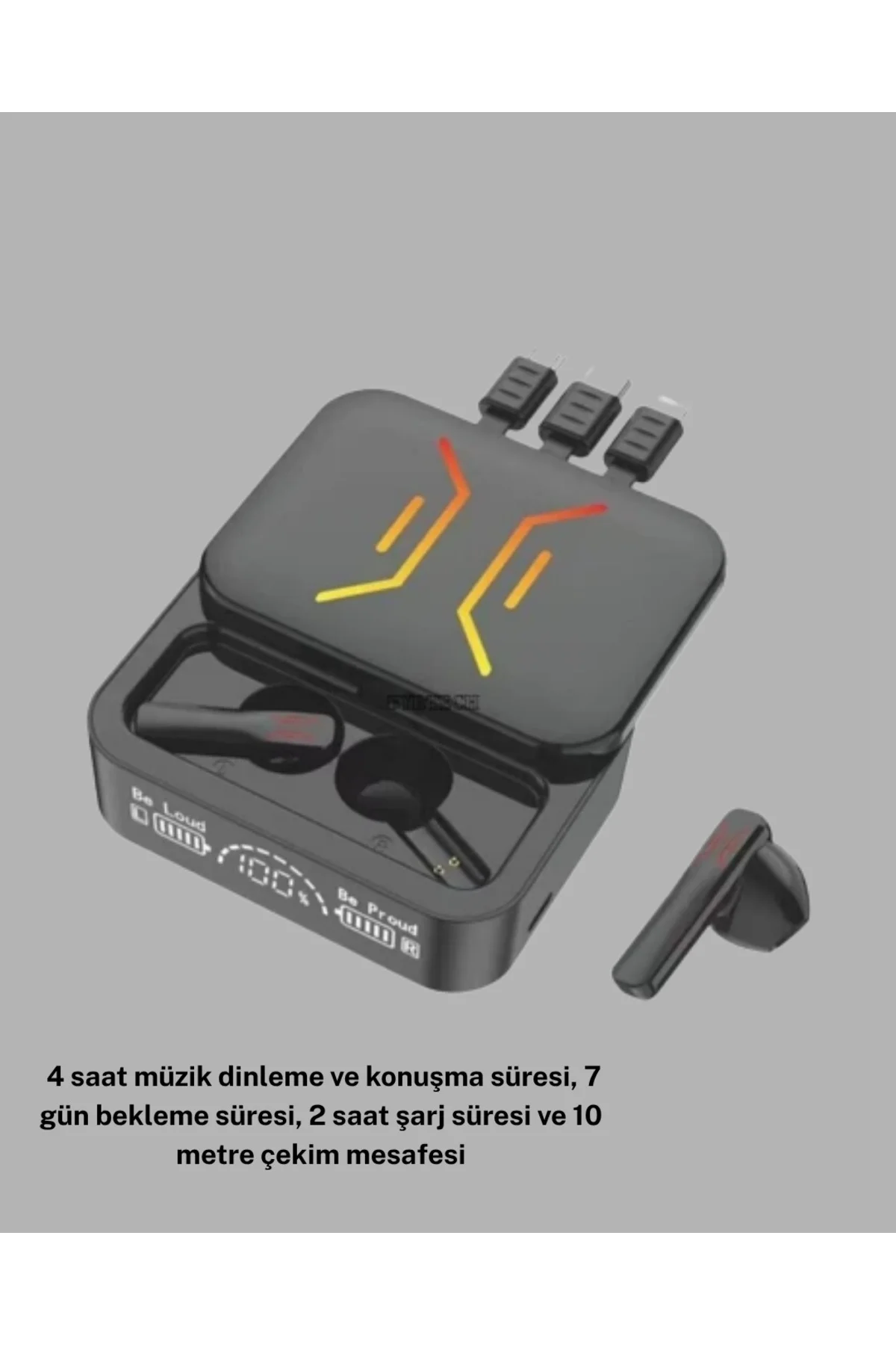 3’Ü 1 Arada Kablolu Ve Kablosuz Bluetooth 5.3 Kulaklık