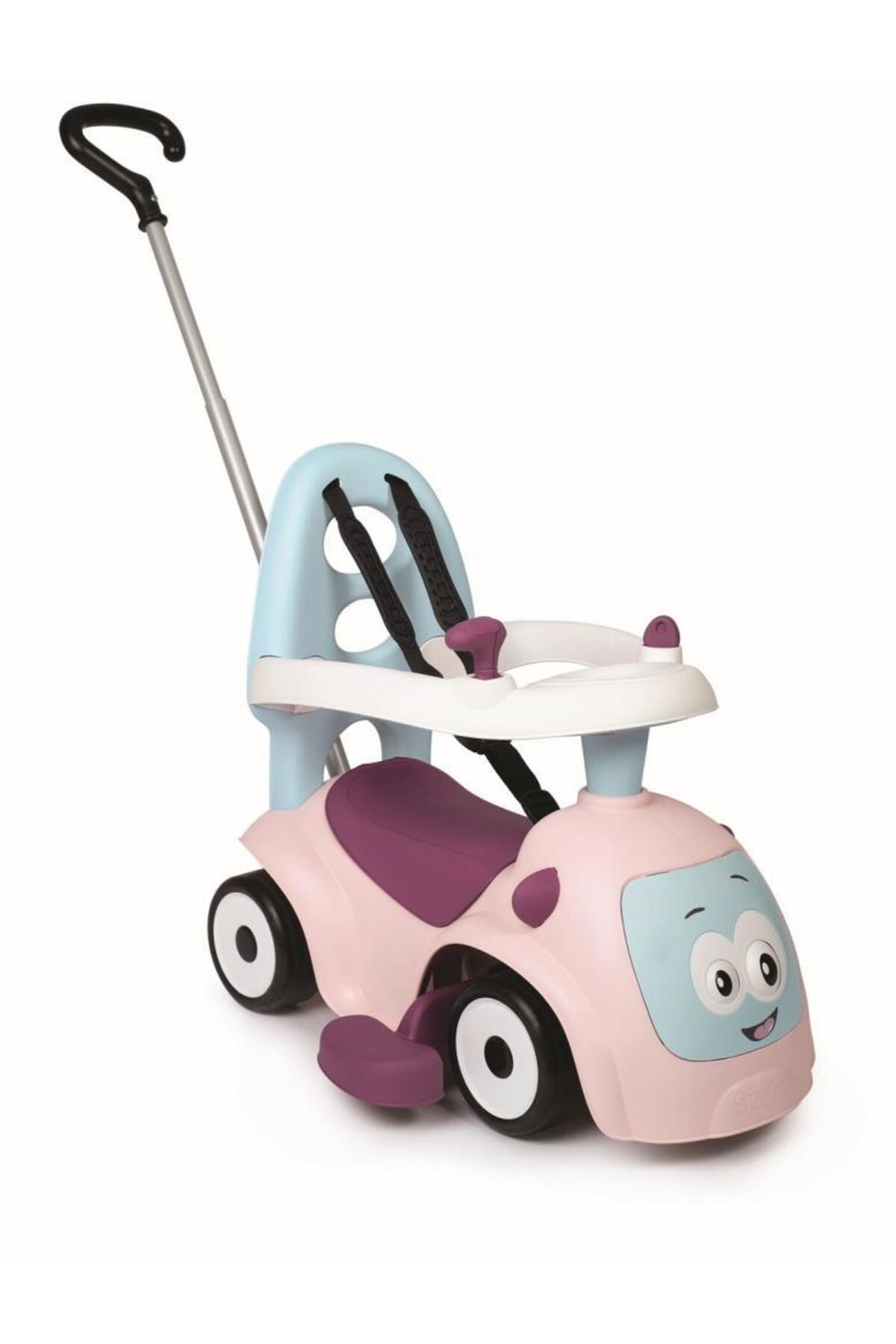 Smoby 3Ü 1 Arada Maestro Rose Araç-Pembe 720305