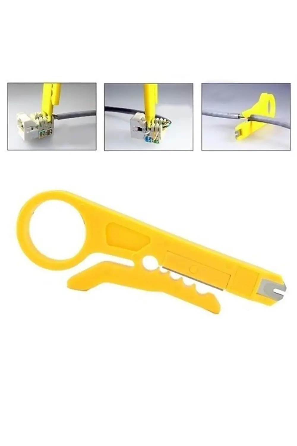 ® 3ü 1 Arada Modüler Kablo Sıkma,Soyma ve Kesme Pensesi