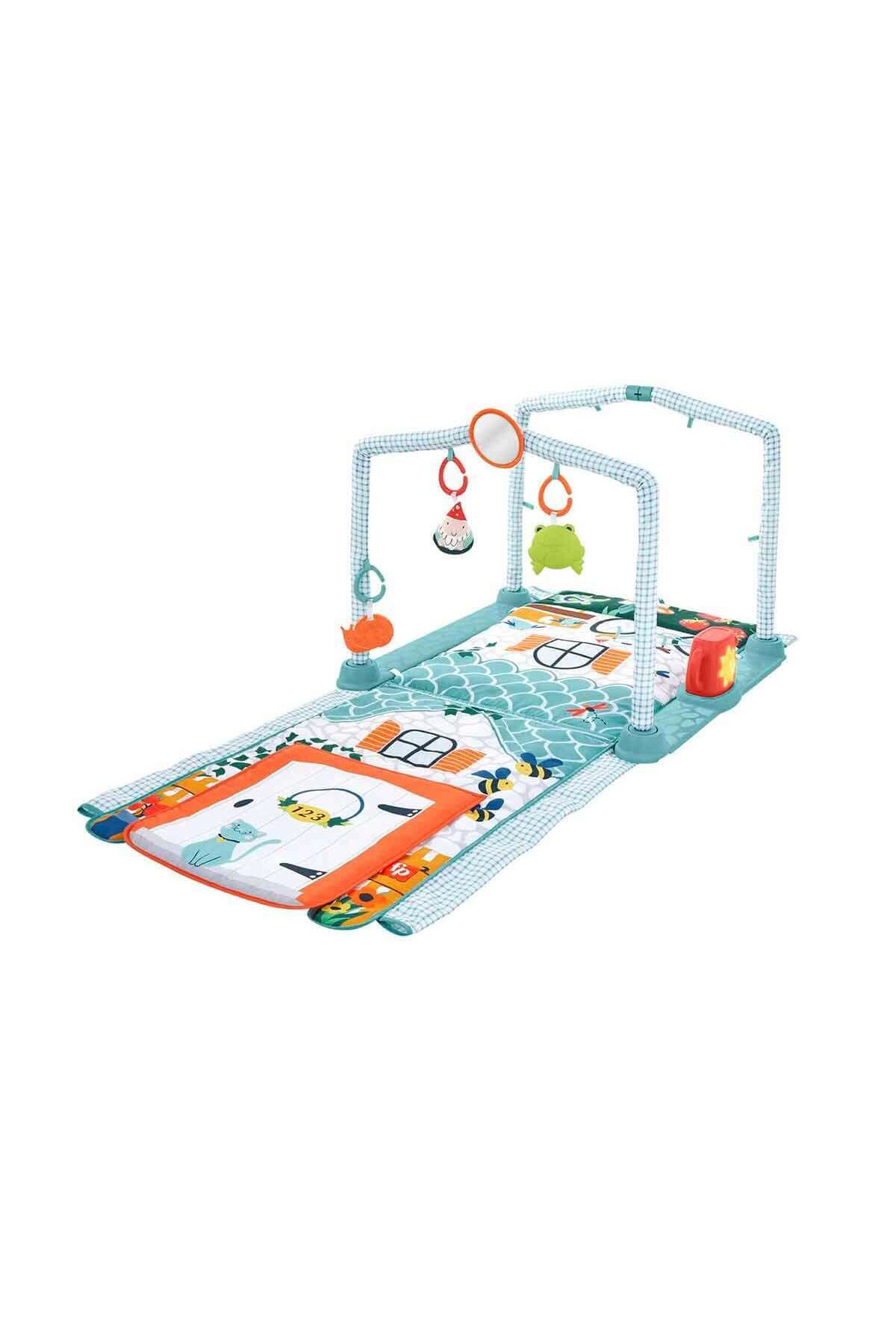 Fisher Price 3'Ü 1 Arada Sevimli Kulübe Jimnastik Merkezi