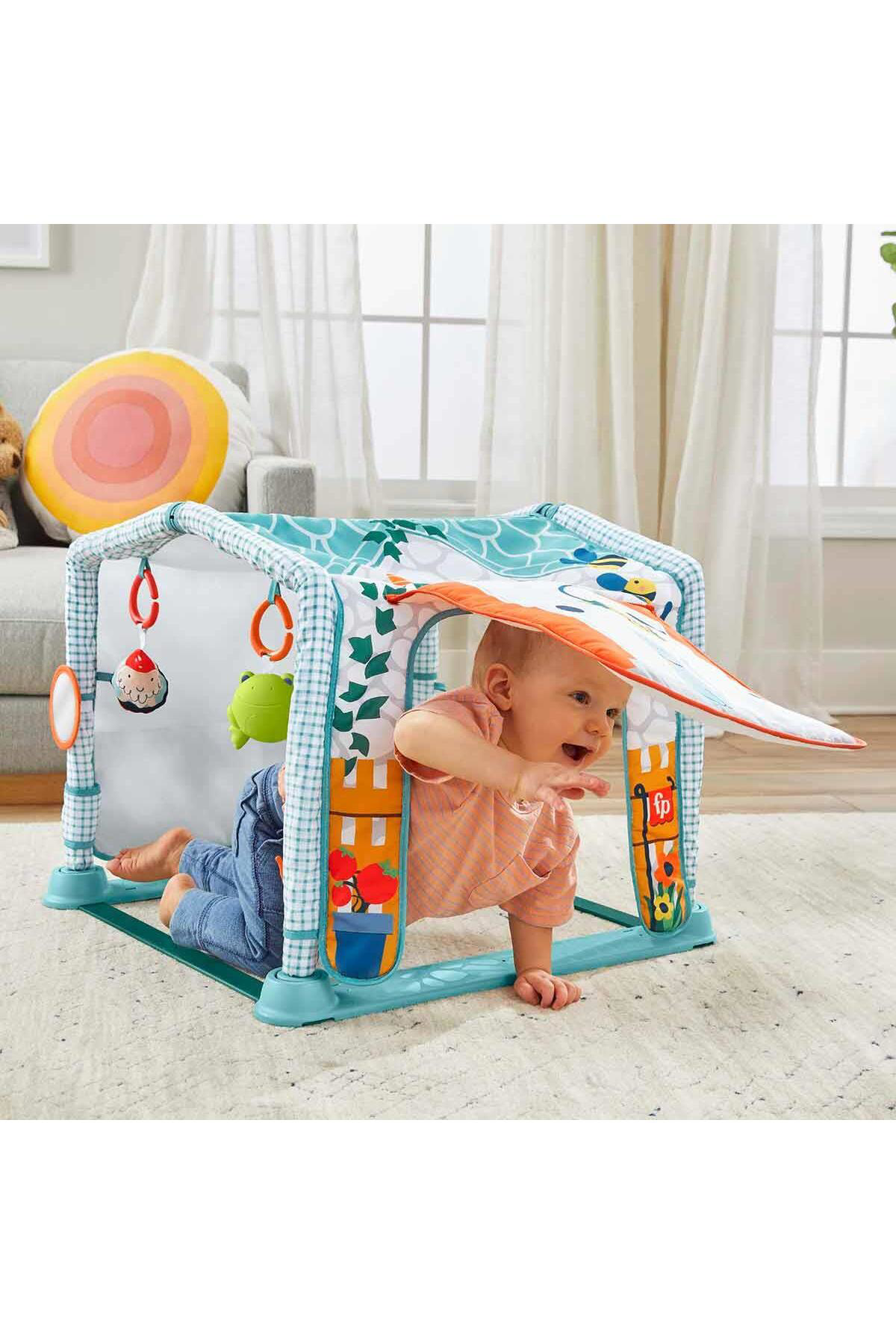 Fisher Price 3'Ü 1 Arada Sevimli Kulübe Jimnastik Merkezi