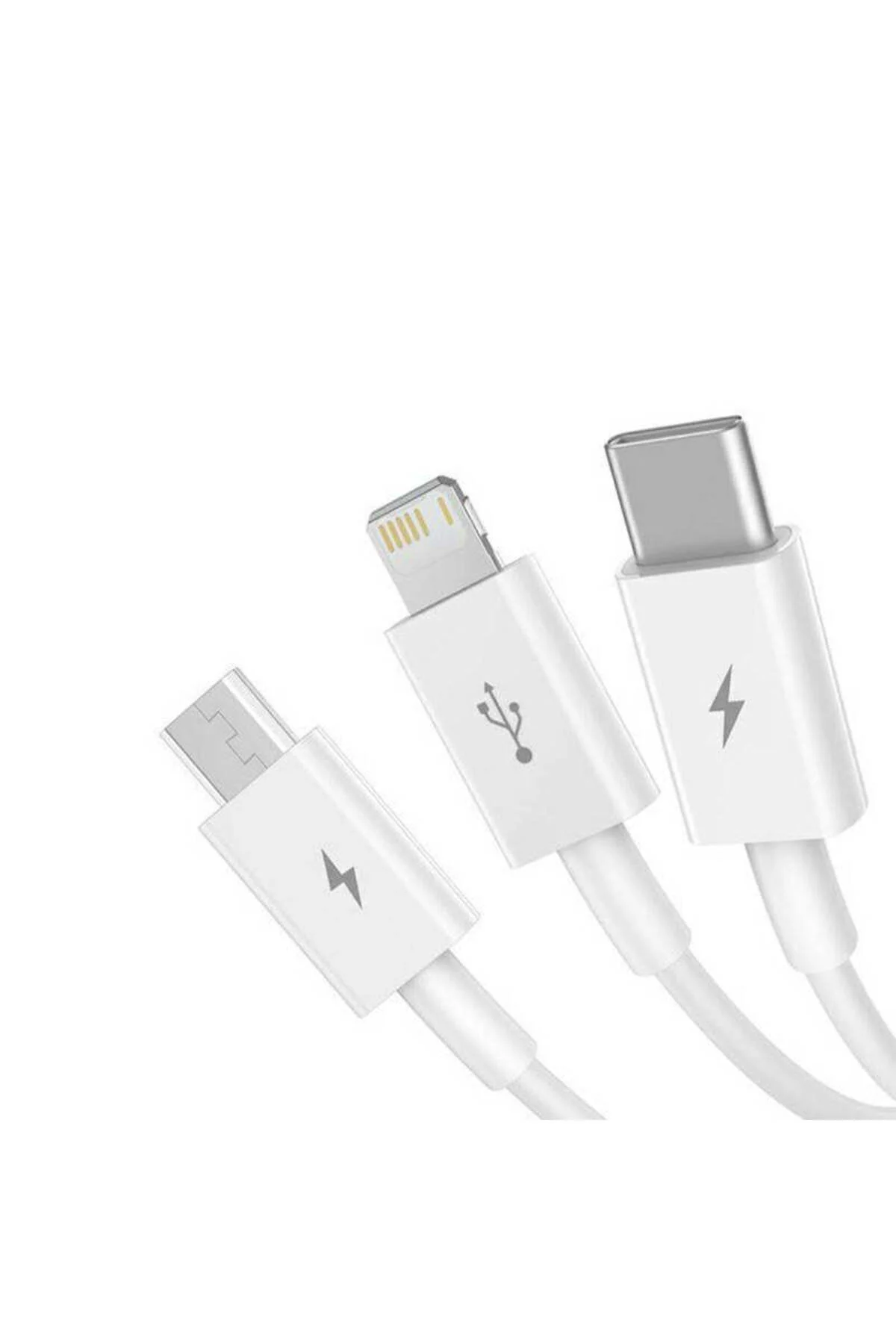 3ü1 arada USB Kablo. Şarj Kablosu, Çoklu Sarj Kablosu 3 Uçlu Ipho