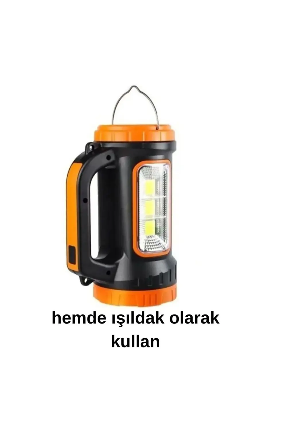 3w 15w Solar Şarjlı Led El Feneri Işıldak Projektör Kamp Avcı Fen