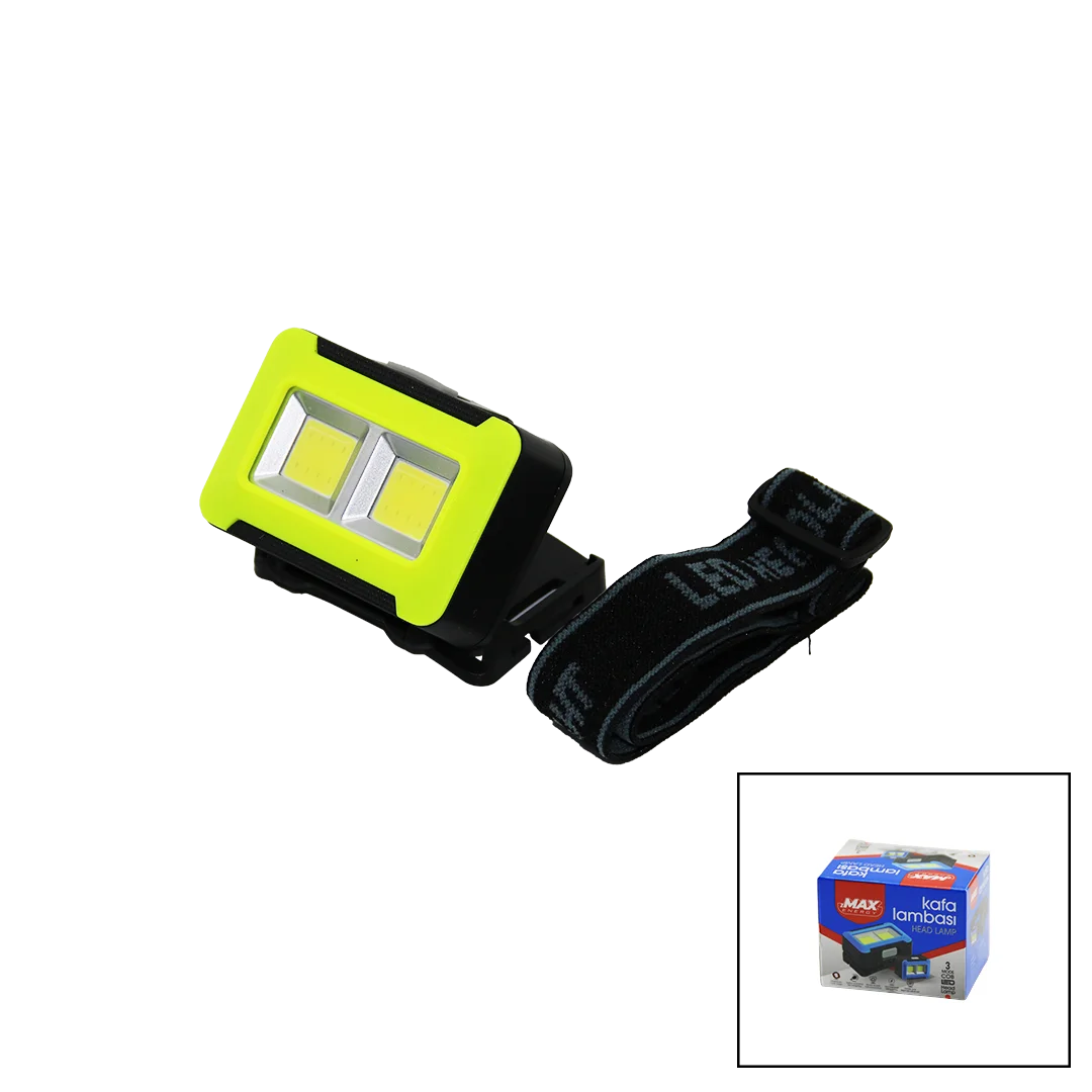 3W COB LED Kafa Lambası 150 Lümen (3 Kademe & Flaşör) 3W COB LED Kafa Lambası 150 Lümen (3 Kademe & Flaşör)