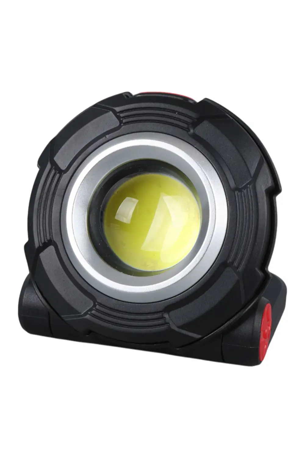 3W COB LEDLİ MIKNATISLI TEK MODLU FENER AAA PİLLE ÇALIŞIR 85X82X3