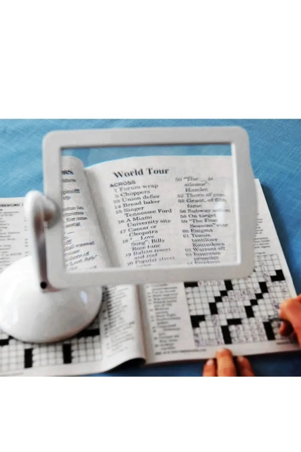 3X 360 Derece Döndürme Ekranlı Çok Fonksiyonlu Masaüstü Büyüteç 3