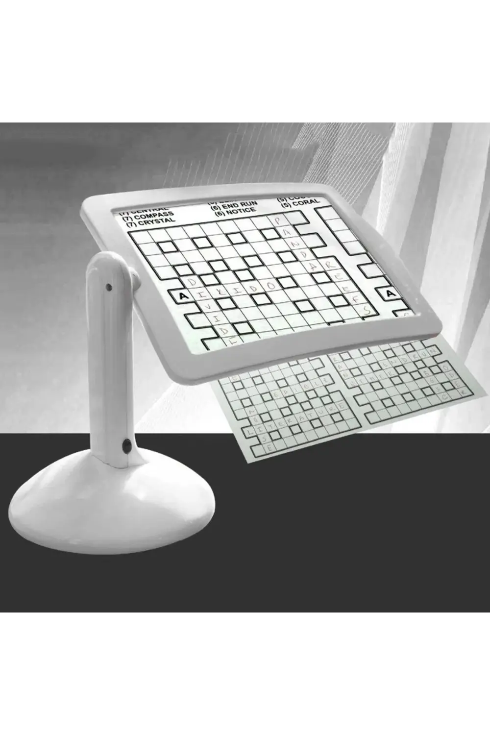 3X 360 Derece Döndürme Ekranlı Çok Fonksiyonlu Masaüstü Büyüteç 3