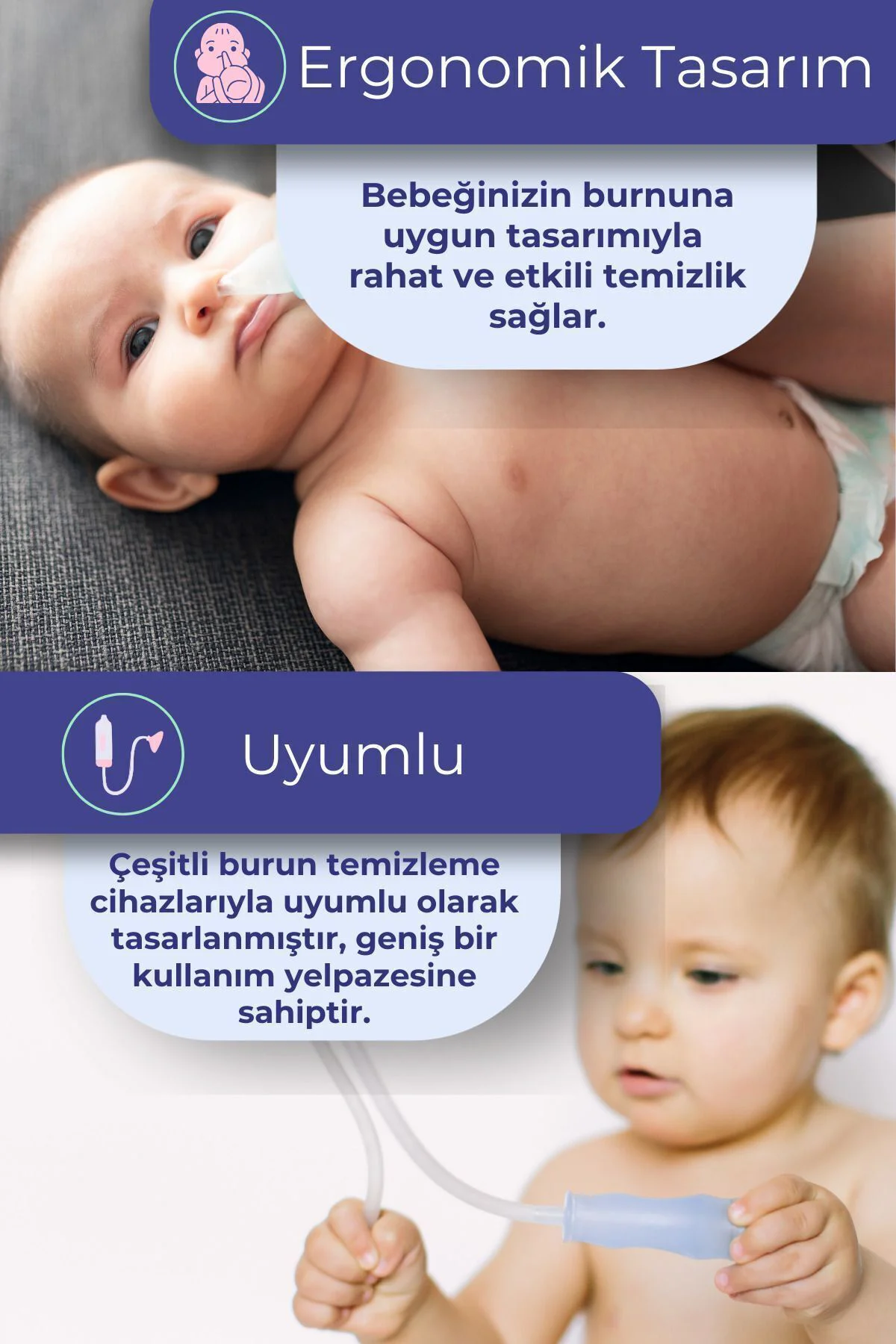 3X Otribebe Brunobaby Weebaby Uyumlu Nazal Aspiratör Yedek Uç Burun Aspiratörü Ucu Yumuşak Uç 10'lu Fiyatı, Yorumları ve Özellikleri