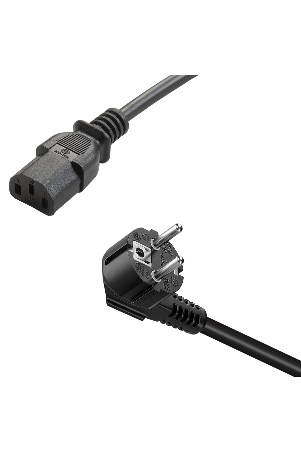 3x1 mm C7 Power Cable 1.5 Metre – Laptop Adaptör Güç Kablosu