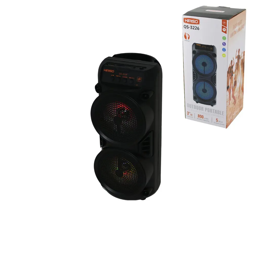 3X2 İNÇ SPEAKER HOPARLÖR BLUETOOTH WIRELESS SPEAKER USB SARJLI - 