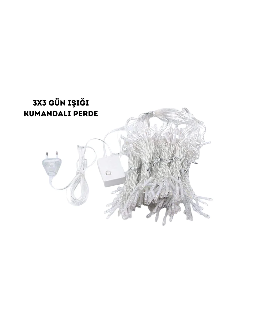 3X3 GÜNIŞIĞI KUMANDALI PERDE