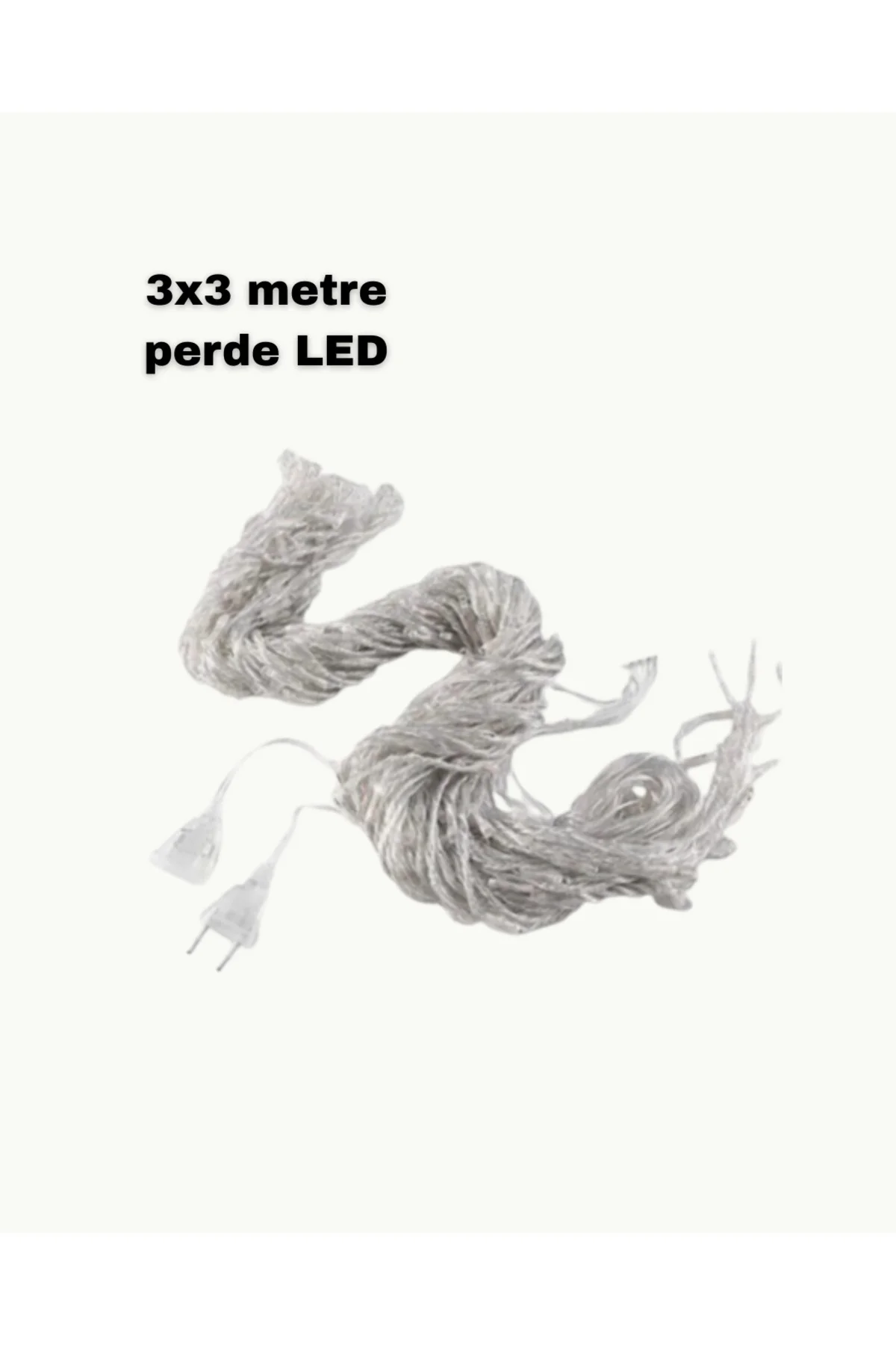 3x3 LED Işık Perdesi Şelale Model İç Dış Mekân Dekorasyonu