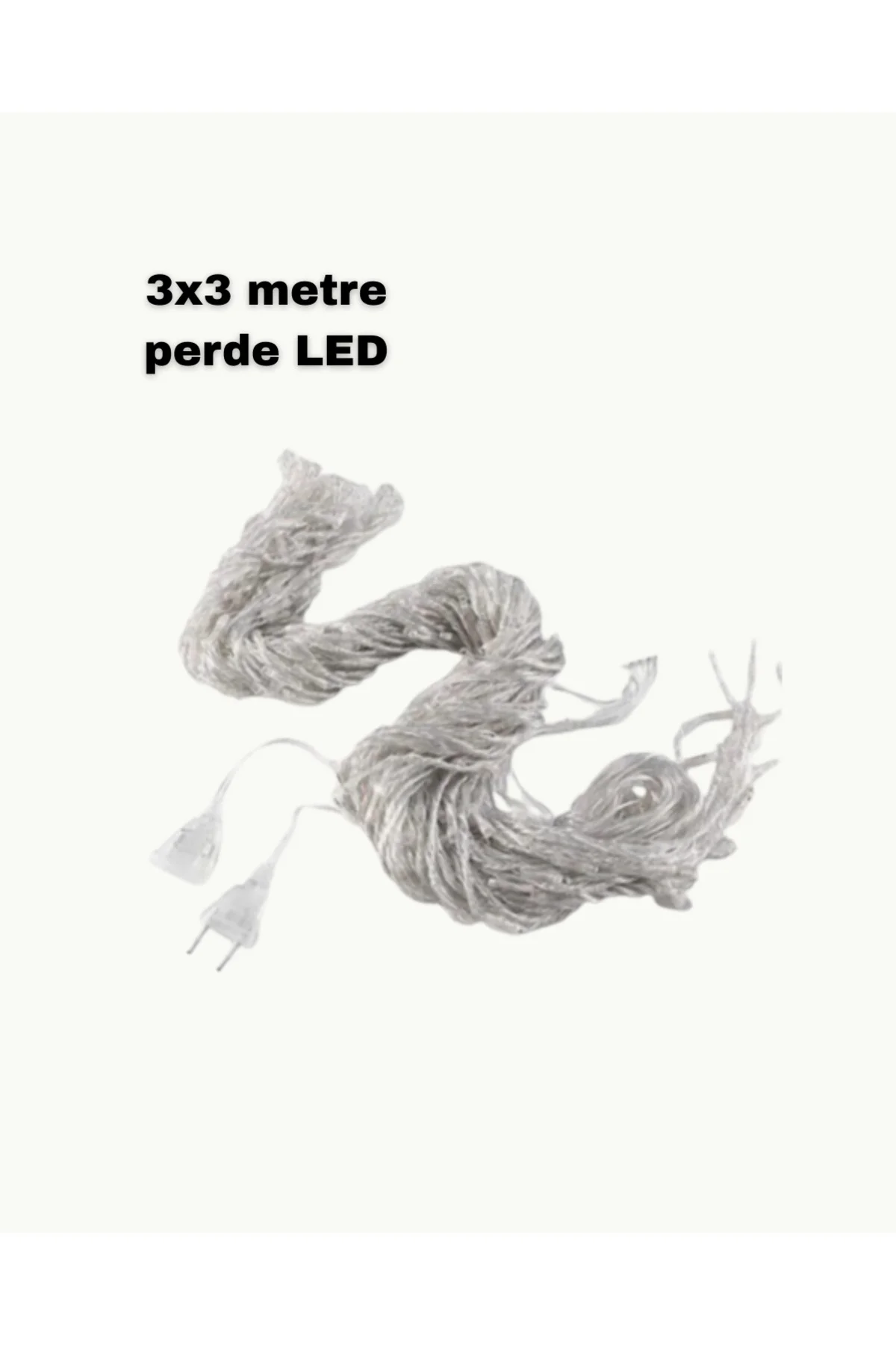3x3 LED Işık Perdesi Şelale Model İç Dış Mekân Dekorasyonu
