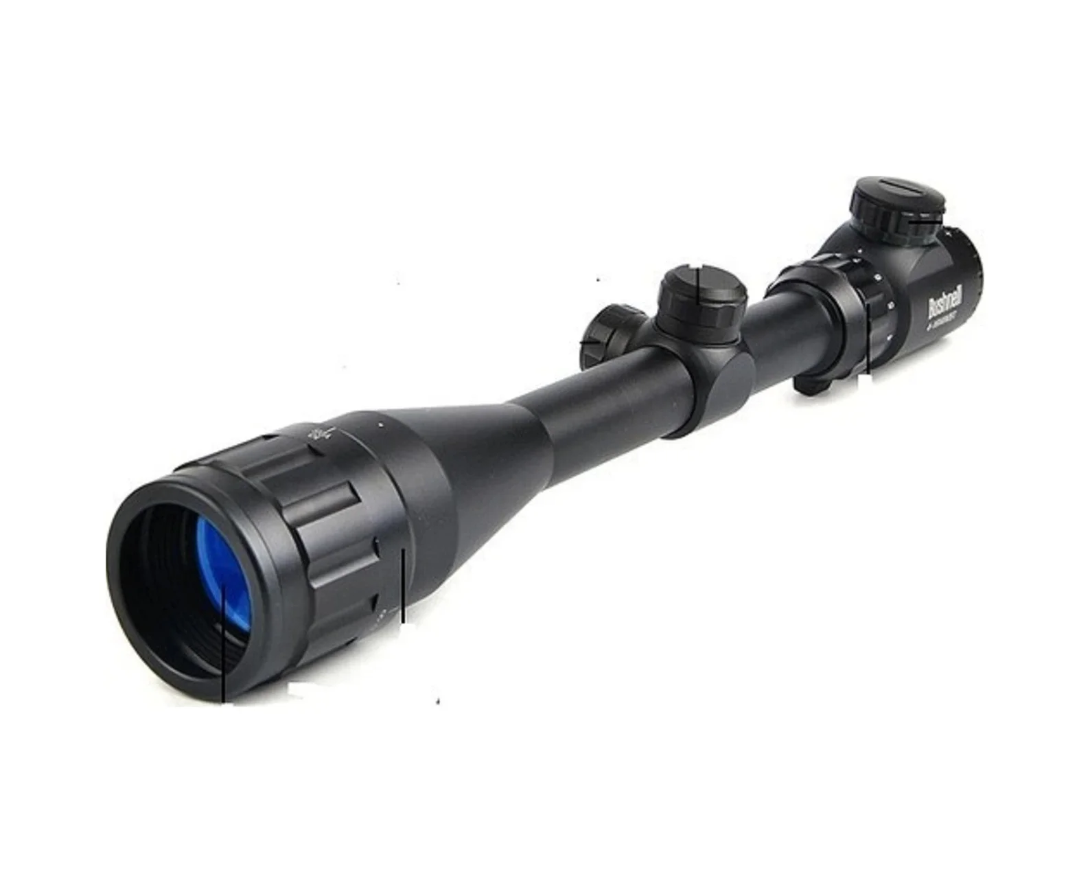 4-12x40 Aoeg Dürbünü Mil Dot Kırmızı - Yeşil Lens Koruyucu Çok Renkli