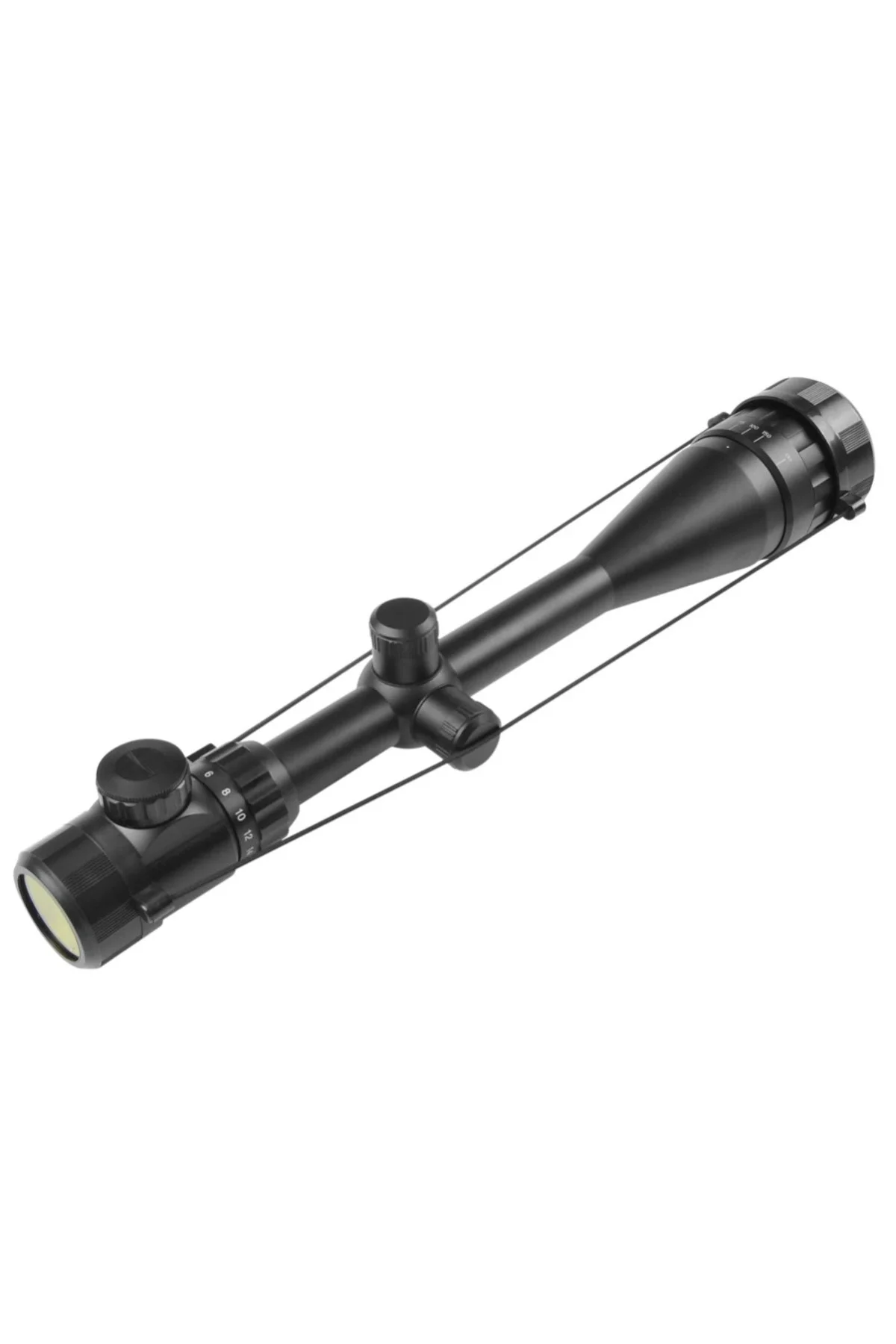 4-16x50 Aoeg Zoomlu Dürbünü çift Işıklı Kırmızı,yeşil Kaynaklı Av