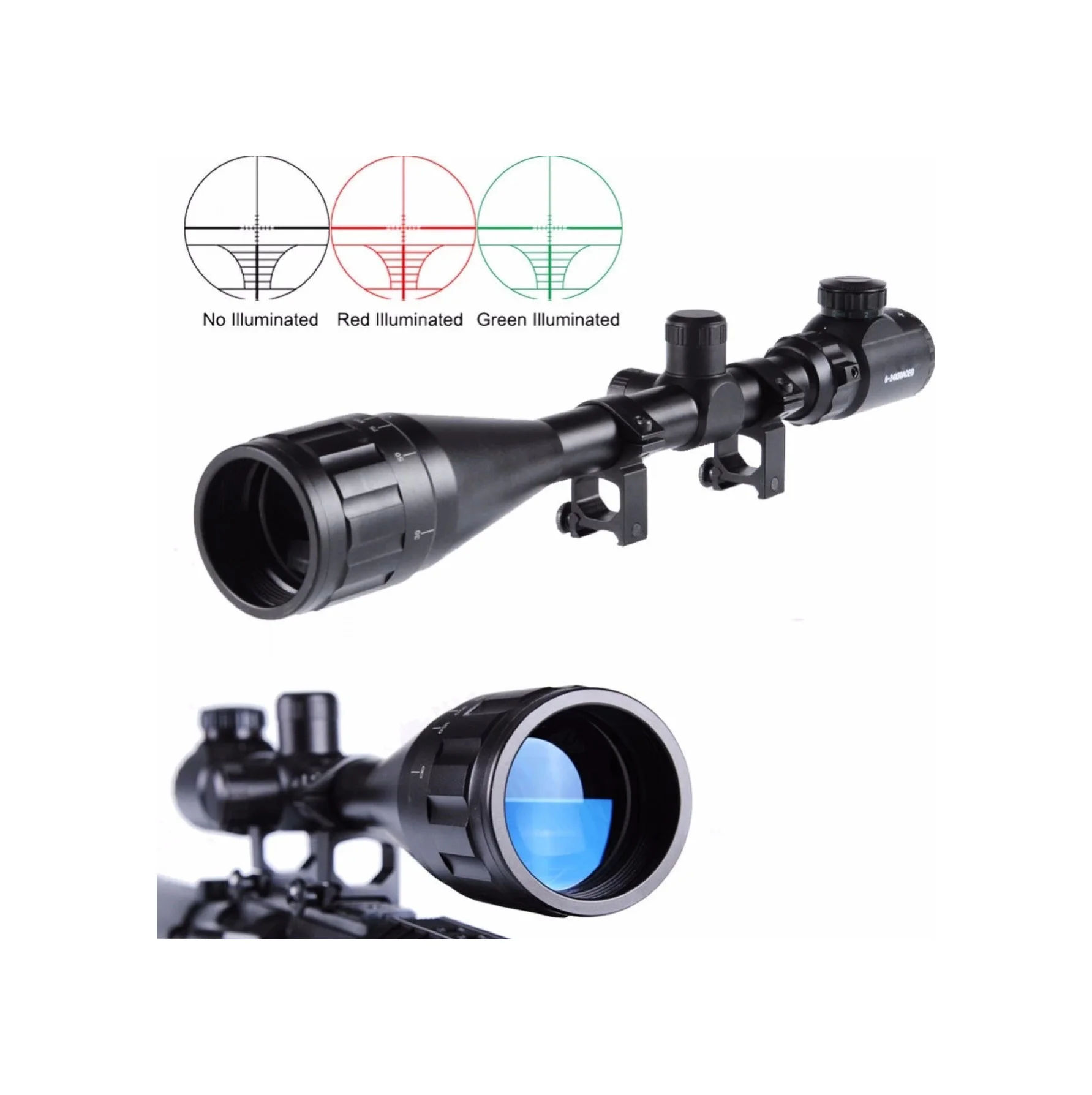 4-16x50 Aoeg Zoomlu Dürbünü Çift Işıklı Kırmızı,yeşil Kaynaklı Av 4-16x50 Aoeg Zoomlu Dürbünü Çift Işıklı Kırmızı,yeşil Kaynaklı Av