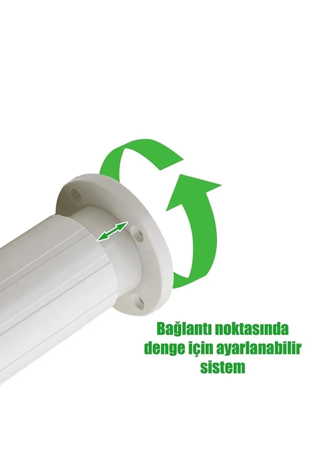 4 Adet 10 Cm Polimer (SERT PLASTİK) Dolap Ayak Ayarlı- Vidalı - Tv Ünitesi Ayak-komidin Ayak-