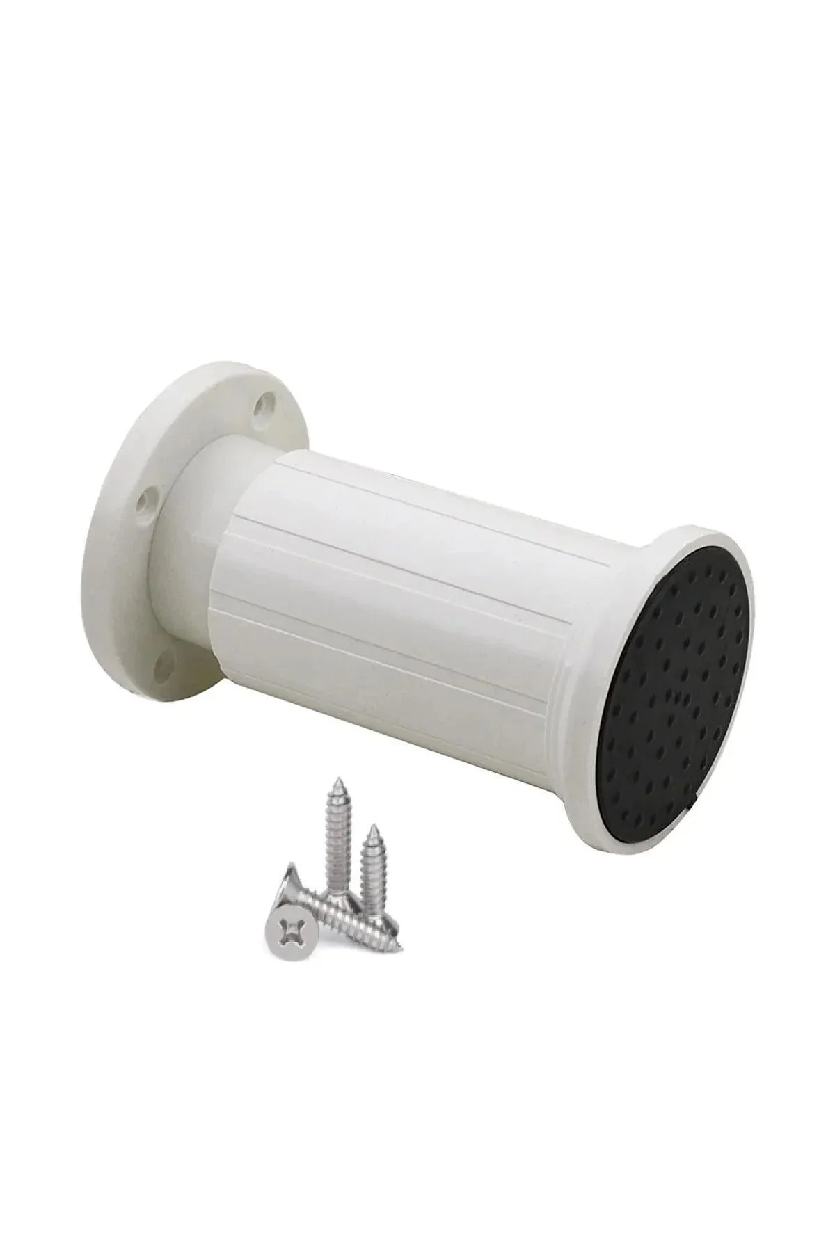 4 Adet 10 Cm Polimer (SERT PLASTİK) Dolap Ayak Ayarlı- Vidalı - Tv Ünitesi Ayak-komidin Ayak-