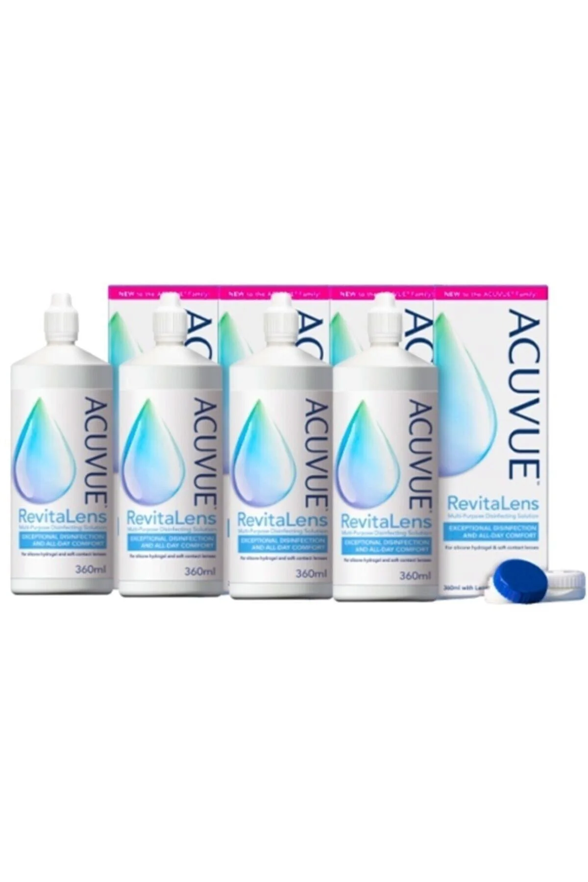 4 Adet Acuvue Revitalens 360 ml Lens Solüsyonu