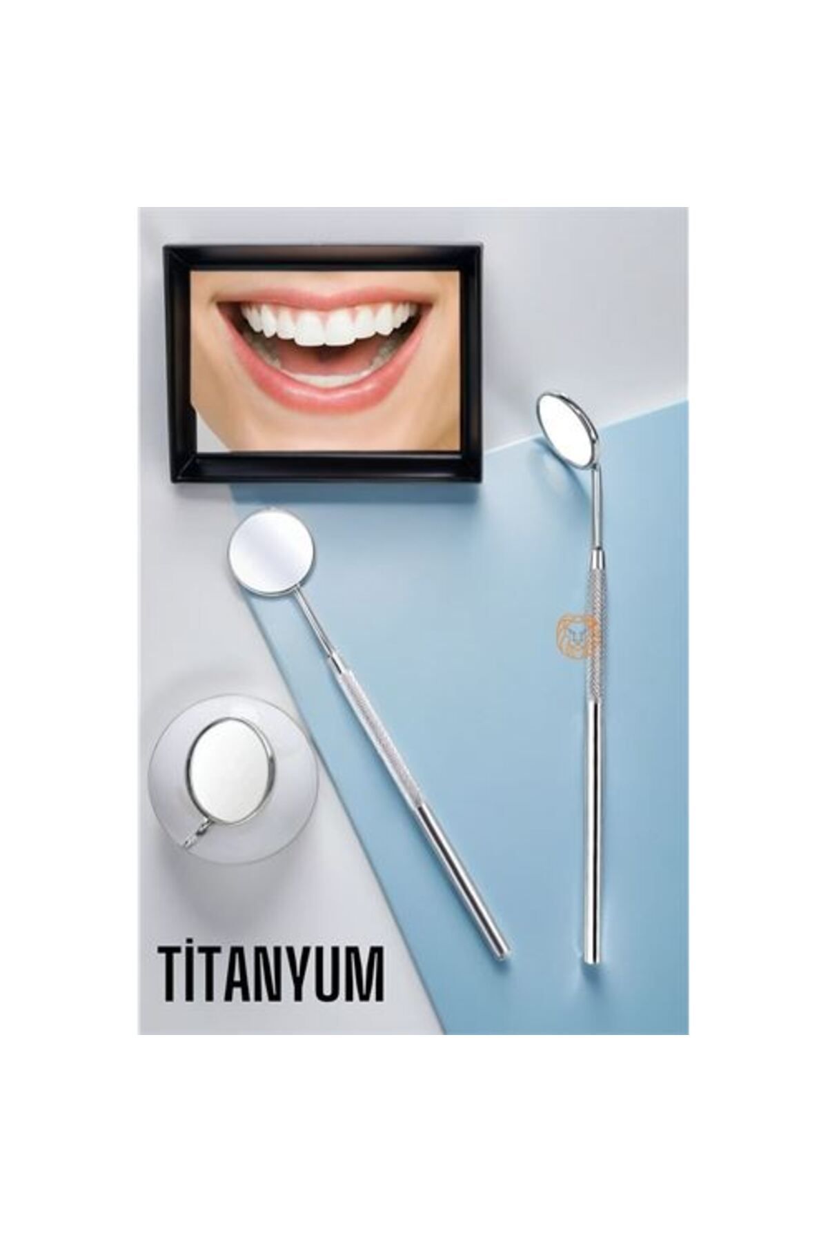 Modacar 4 Adet Ağiz İçi Kontrol Aynasi Paslanmaz Çelik 718785 Toptan Paket