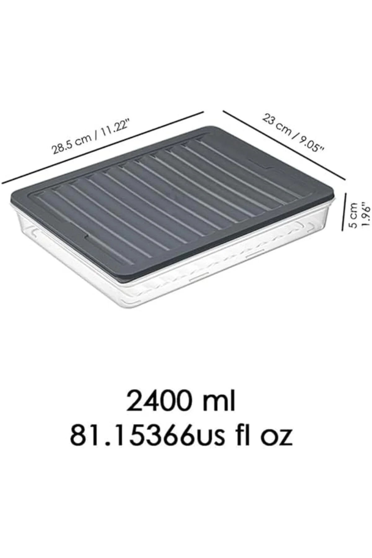 4 Adet Buzdolabı Organizeri, Buzdolabı İçin Çok Amaçlı Saklama Kabı, Fresh Box, Ş