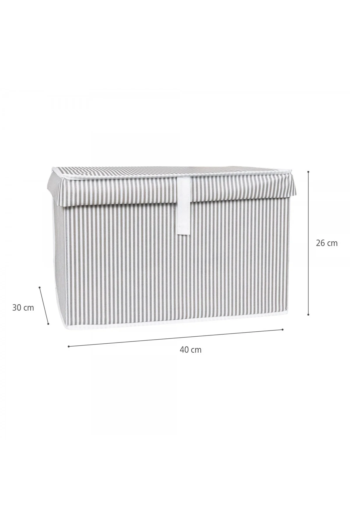 4 Adet Çok Amaçlı Düzenleyici Kutu Mini Boy Gri