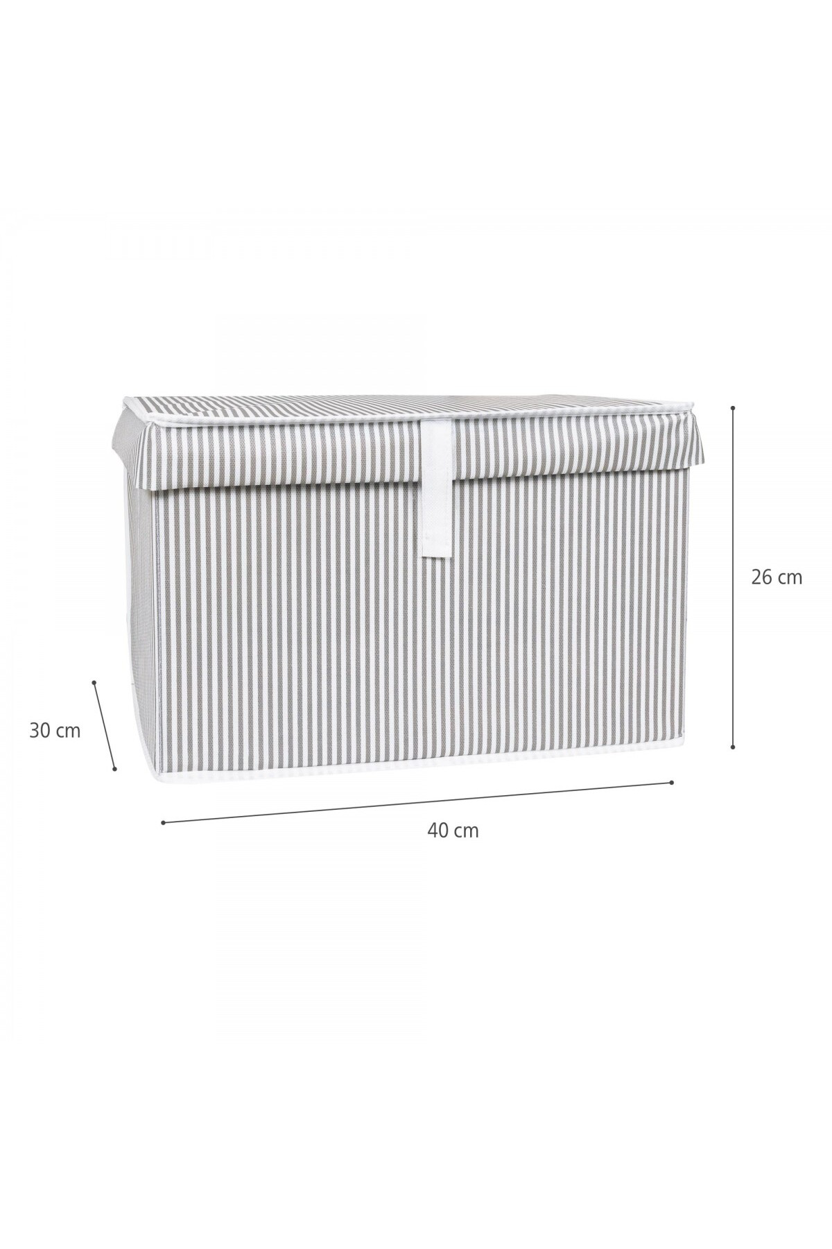 Pazar Kapısı 4 Adet Çok Amaçlı Düzenleyici Kutu Mini Boy Gri