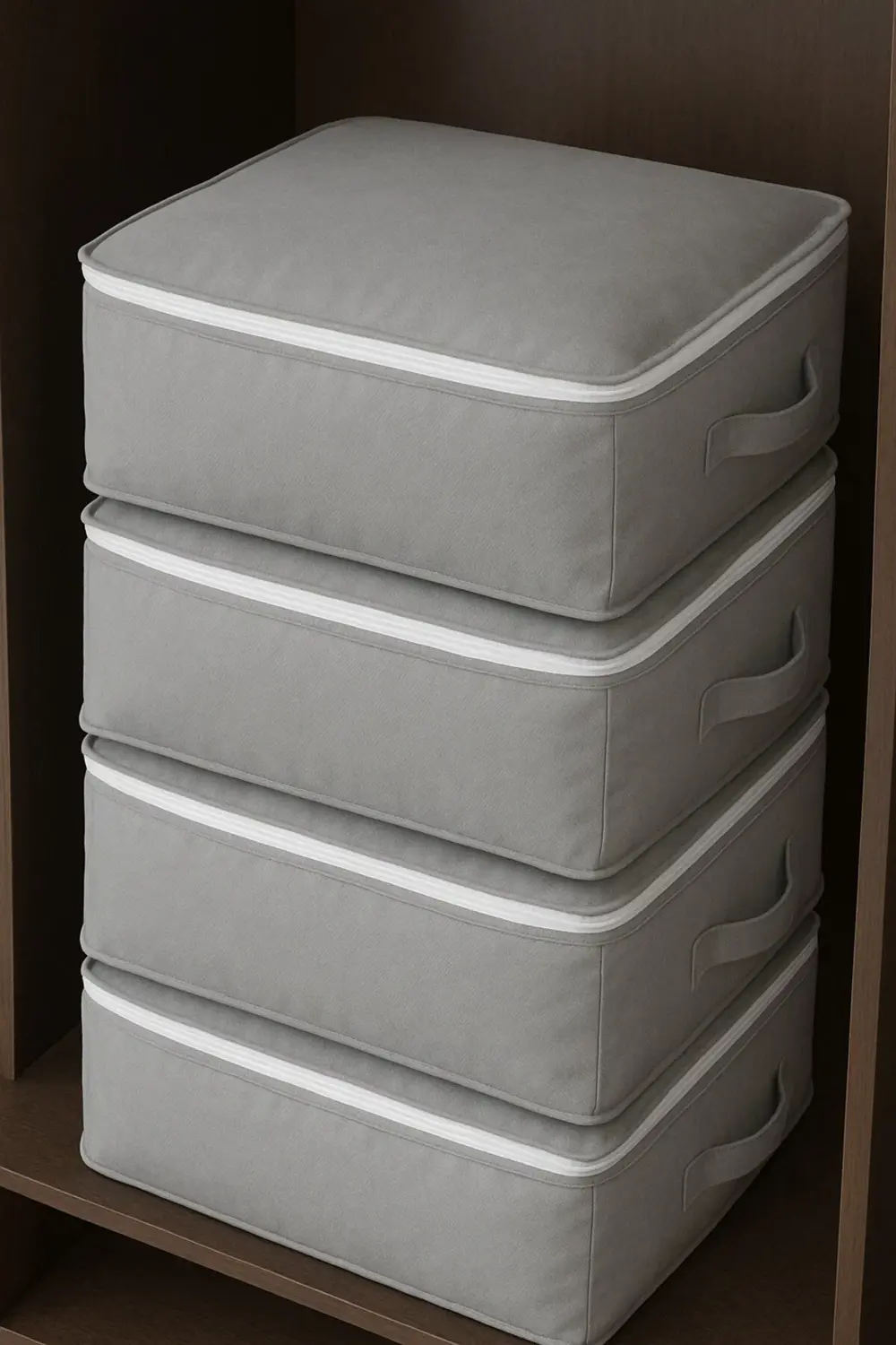 4 Adet Çok Amaçlı Giysi Dolap Düzenleyici Hurç- Kazak-Giysi-Pike-