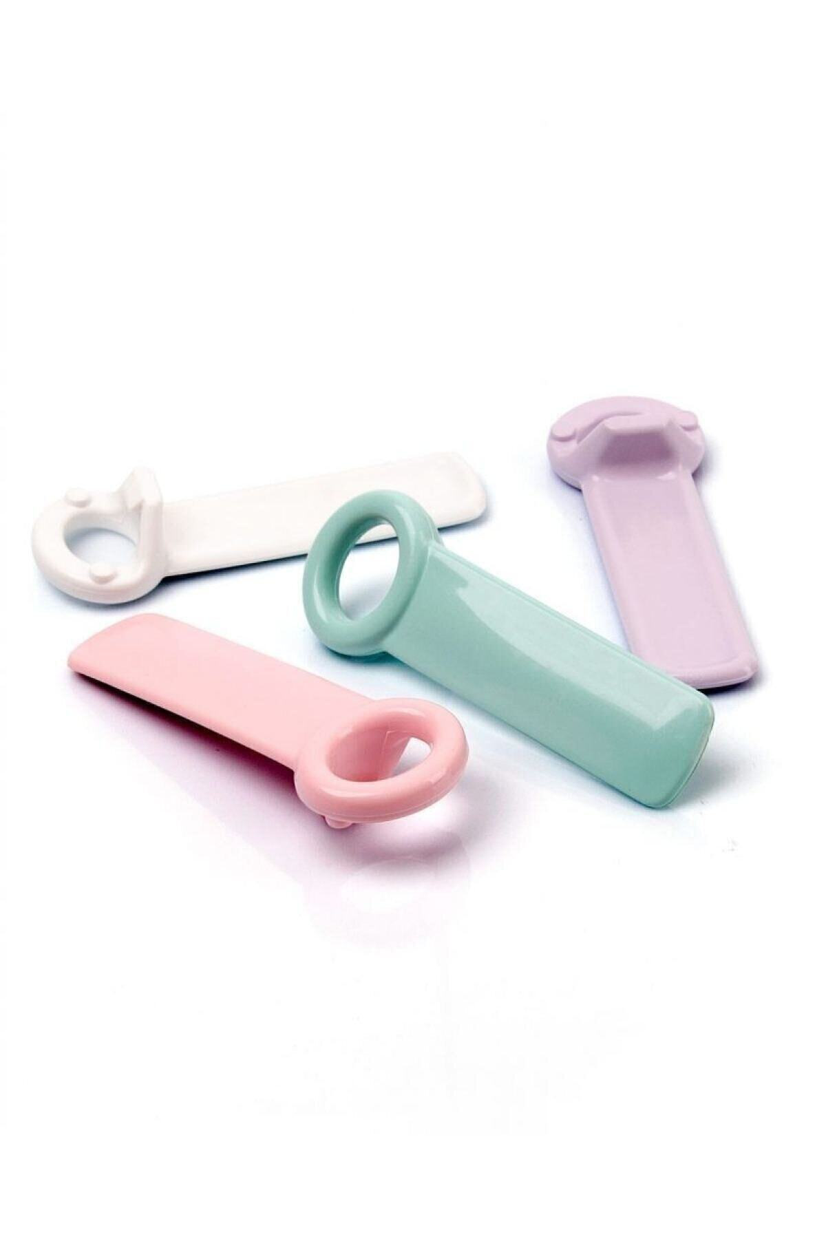 4 Adet Çok Amaçlı Renkli Kavanoz Ve Asitli Şişe Kapağı Açacağı KP