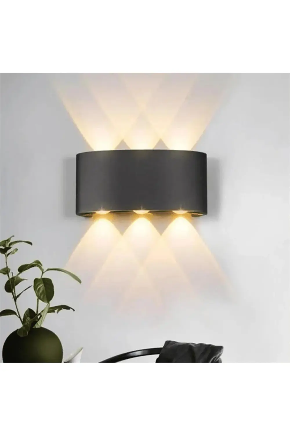 4 ADET Ct-8011 Haiti 10w 3200k Günışığı Led Aplik | Dekoratif Duv