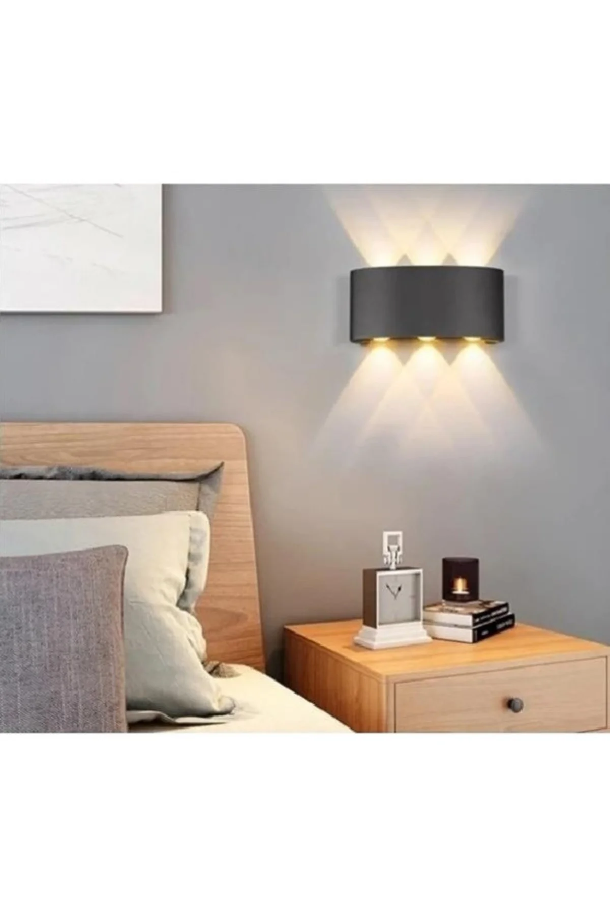 4 ADET Ct-8011 Haiti 10w 3200k Günışığı Led Aplik | Dekoratif Duv